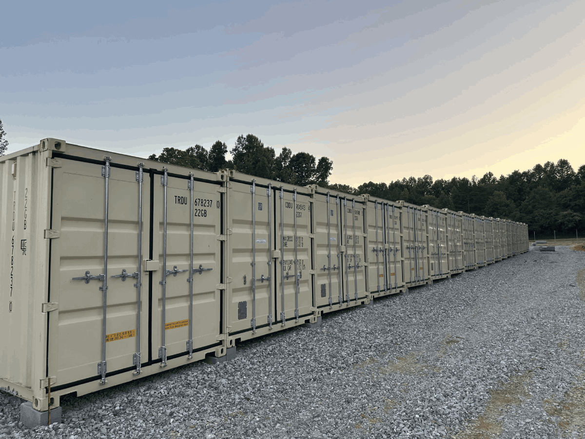 RV boat and camper parking at Trailside Storage Scott County TN